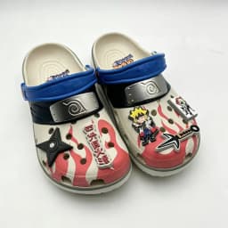 Naruto Cave Shoes Summer Slippers Outdoor Beach Shoes Adult Style Daily Travel Anime Style Breathable Non Slip Sandals