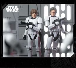 BLOKEES Minifigure Beyond Version Anakin Skywalker Clone Trooper Movable Assembly Collectible Display Model Toy