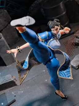 【Only Clothes】1/12 Scale Fighting Game Characters Chunli Cloth Skirt Accessories Model for 6" Action Figure Body Model Toys