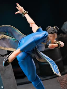 【Only Clothes】1/12 Scale Fighting Game Characters Chunli Cloth Skirt Accessories Model for 6" Action Figure Body Model Toys