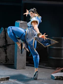 【Only Clothes】1/12 Scale Fighting Game Characters Chunli Cloth Skirt Accessories Model for 6" Action Figure Body Model Toys
