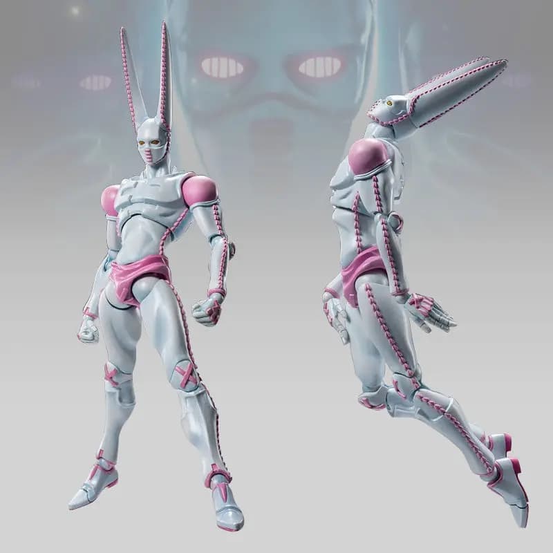 20cm Jojo'S Bizarre Adventure D4C Super Action Statue Funny Valentine Articulated Action Figure Collectible Anime Model Toy Gift