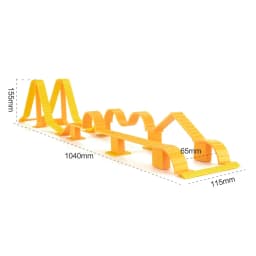 PYFORE Simulation Climbing Obstacle Bridge Combination Steep Slope 1/24 1/18 RC Model Vehicle Track Accessories Kit