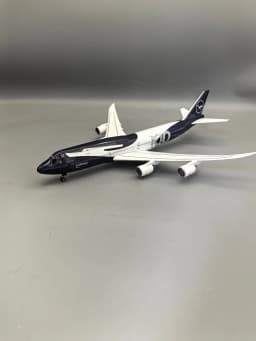 47cm Collectible Plane B747 Lufthansa 100 Years Diecast Airplane Model Kits Resin W Light and Wheel Aircraft Jet Model