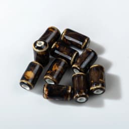 17mm Multicolor cylindrical ceramic beads Porcelain Crafts Jewelry Handmade DIY Materials #92569