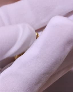 Yhpup Stainless Steel Metal Gold Hoop Earrings Fashion Charm Women 18K-Plated PVD Waterproof Jewelry Beaded Hug Earrings Gift