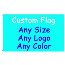 FLAGLAND Custom Any Pattern Color Size Logo Flag Banner Printing Decoration (company Advertising Sports Outdoor Logo) 3x5Ft