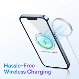 Baseus 2pcs Magnetic Metal Plate Sticker Rings for Wireless Charger Phone Holder for iPhone 17 Air 16 15 Pro Max Charging Ring