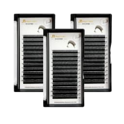 Natural 3D 4D 5D 6D 8D W Shaped Lashes Eyelashes Extension Premade Volume 12 Rows Faux Cils W Natural Soft Lash Supply