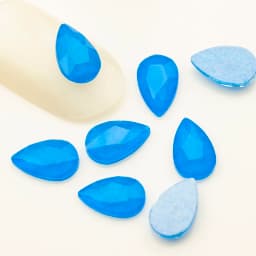 5x8mm 20pcs Pear Drop Nail Strass Korean Fashion 3D Nail Art Rhinestone Flatback Crystal Stones for DIY Nails Accessories