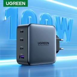 UGREEN USB Charger 100W GaN Charger for Macbook Tablet Fast Charging for iPhone Xiaomi USB Type C PD Charge for iPhone 18 17 16