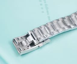 Cronos Sub Diver Men Watch No Date PT5000 Brushed Bracelet Ceramic Bezel 200 Meters Water Resistant