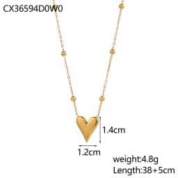 CARLIDANA Ring Pendant Necklace Luxury Rhombus Ring Crystal Necklace Non Tarnish Gold Color Jewelry for Women