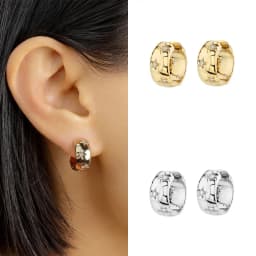 CRMYA Gold color Hoop Earrings For Women Fashion CZ Zircon Piercing Women's Stud Dangle Earrings 2022 Jewelry Wholesale