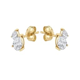 CRMYA Gold color Hoop Earrings For Women Fashion CZ Zircon Piercing Women's Stud Dangle Earrings 2022 Jewelry Wholesale