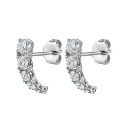 CRMYA Gold color Hoop Earrings For Women Fashion CZ Zircon Piercing Women's Stud Dangle Earrings 2022 Jewelry Wholesale