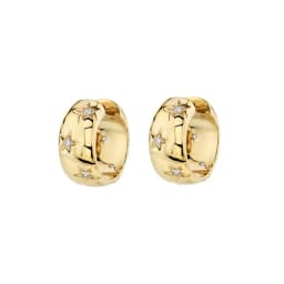 CRMYA Gold color Hoop Earrings For Women Fashion CZ Zircon Piercing Women's Stud Dangle Earrings 2022 Jewelry Wholesale