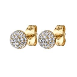 CRMYA Gold color Hoop Earrings For Women Fashion CZ Zircon Piercing Women's Stud Dangle Earrings 2022 Jewelry Wholesale