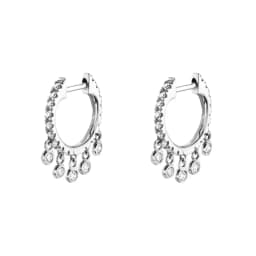 CRMYA Gold color Hoop Earrings For Women Fashion CZ Zircon Piercing Women's Stud Dangle Earrings 2022 Jewelry Wholesale