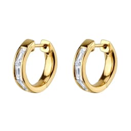 CRMYA Gold color Hoop Earrings For Women Fashion CZ Zircon Piercing Women's Stud Dangle Earrings 2022 Jewelry Wholesale