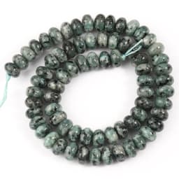 Natural Gem Stone Morganite Angelite Jades Aquamarines Rondelle Spacer Beads for Jewelry Making DIY Bracelet 15'' Wholesale