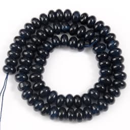 Natural Gem Stone Morganite Angelite Jades Aquamarines Rondelle Spacer Beads for Jewelry Making DIY Bracelet 15'' Wholesale