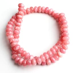 Natural Gem Stone Morganite Angelite Jades Aquamarines Rondelle Spacer Beads for Jewelry Making DIY Bracelet 15'' Wholesale