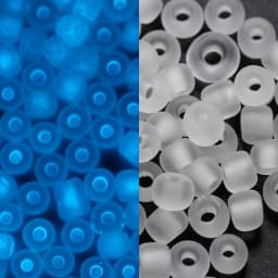 600Pcs/Lot 3mm Frosted Luminous Seed Beads Loose Spacer Beads for DIY Necklace Bracelet Earrings Jewelry Making Accessories