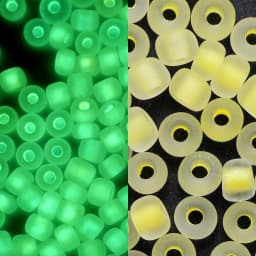 600Pcs/Lot 3mm Frosted Luminous Seed Beads Loose Spacer Beads for DIY Necklace Bracelet Earrings Jewelry Making Accessories