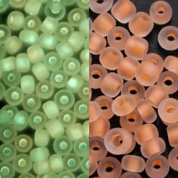 600Pcs/Lot 3mm Frosted Luminous Seed Beads Loose Spacer Beads for DIY Necklace Bracelet Earrings Jewelry Making Accessories