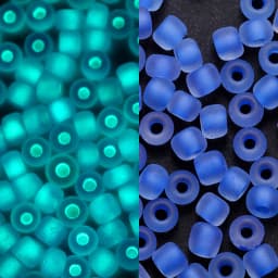 600Pcs/Lot 3mm Frosted Luminous Seed Beads Loose Spacer Beads for DIY Necklace Bracelet Earrings Jewelry Making Accessories