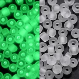 600Pcs/Lot 3mm Frosted Luminous Seed Beads Loose Spacer Beads for DIY Necklace Bracelet Earrings Jewelry Making Accessories