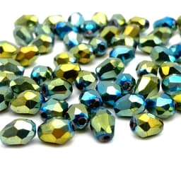 3*5 5*7 8*11mm Faceted Austria Waterdrop Crystal Beads for Jewelry Making Teardrop Glass Beads DIY Bracelet Earring Supplies