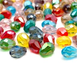 3*5 5*7 8*11mm Faceted Austria Waterdrop Crystal Beads for Jewelry Making Teardrop Glass Beads DIY Bracelet Earring Supplies