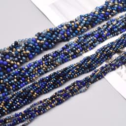 2mm 3mm 4mm 6mm 8mm New colors Rondelle Crystal Glass Beads Flat Faceted Loose Spacer Glass Beads for Jewelry Making Jewelry DIY