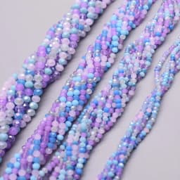 2mm 3mm 4mm 6mm 8mm New colors Rondelle Crystal Glass Beads Flat Faceted Loose Spacer Glass Beads for Jewelry Making Jewelry DIY