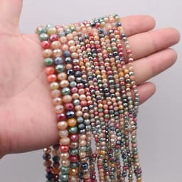 2mm 3mm 4mm 6mm 8mm New colors Rondelle Crystal Glass Beads Flat Faceted Loose Spacer Glass Beads for Jewelry Making Jewelry DIY