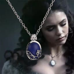 The Vampire Diaries Necklace Vintage Katherine Pendant Fashion Movie Jewelry Cosplay for Women Wholesale