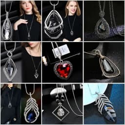 Classic Geometric Irregularity Pendant Long Necklace for Women 2026 New Sweater Accessories Cute Gifts Hip Hop Jewelry
