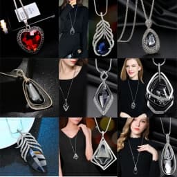Classic Geometric Irregularity Pendant Long Necklace for Women 2026 New Sweater Accessories Cute Gifts Hip Hop Jewelry