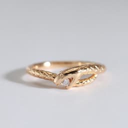 Kinel Fashion Snake Rings For Women 585 Rose Gold With Natural Zircon Heavy Metals Punk Rock Ring Vintage Animal Jewelry 2022