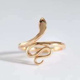 Kinel Fashion Snake Rings For Women 585 Rose Gold With Natural Zircon Heavy Metals Punk Rock Ring Vintage Animal Jewelry 2022