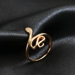 Kinel Fashion Snake Rings For Women 585 Rose Gold With Natural Zircon Heavy Metals Punk Rock Ring Vintage Animal Jewelry 2022