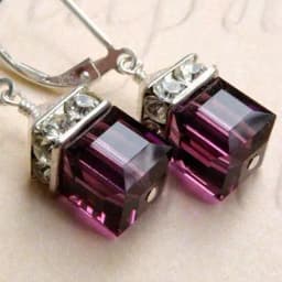 Trendy Silver Color Inlaid with Green Stones Drop Earring Women Shining Zircon Hook Dangle Earrings Wedding Jewelry