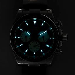 Sugess Panda Chronograph Movement Automatic Mechanical Chronograph Wristwatch Waterproof Diving Men Watches Ceramic Bezel Tona