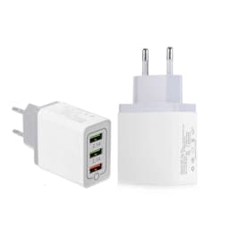 Fast 3 USB Charger Quick Charge 3.0 Fast USB Wall Charger Portable Mobile Charger QC 3.0 Adapter for Xiaomi iPhone X EU US Plug
