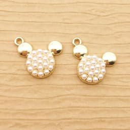 10pcs Pearl Crystal Anime Cartoon Charm for Jewelry Making Earring Pendant Bracelet Necklace Accessories Diy Making
