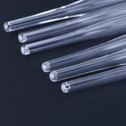 12PCS Facial Mask Transparent Crystal Rod Soft Skin Care Eyelash Brush For Face Mask Application Mask