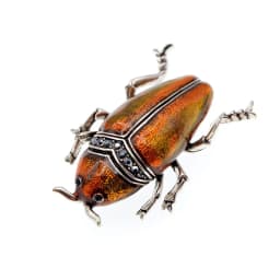 Fun Beetle Brooches Insect Pin Bug Brooch Women Men Jewelry Kids Accessoriesd Badges Fashion Gift