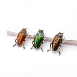 Fun Beetle Brooches Insect Pin Bug Brooch Women Men Jewelry Kids Accessoriesd Badges Fashion Gift